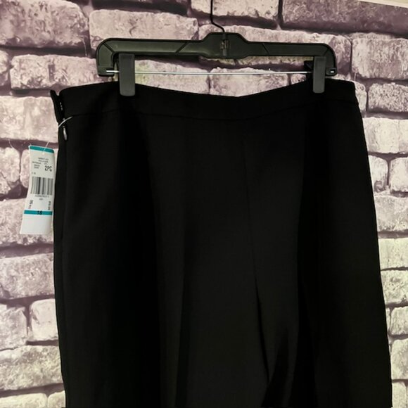 Evan Picone NWT Black Fully Lined Dress Pants Size 16 - Picture 6 of 8